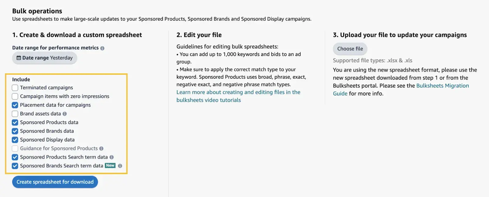 ecommerce marketing video: bulk operations in amazon
