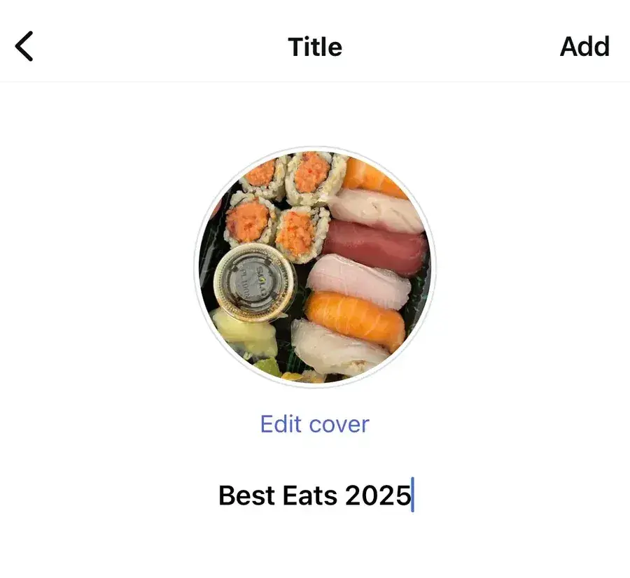 a screenshot showcasing how to label and add an instagram highlight on an instagram account