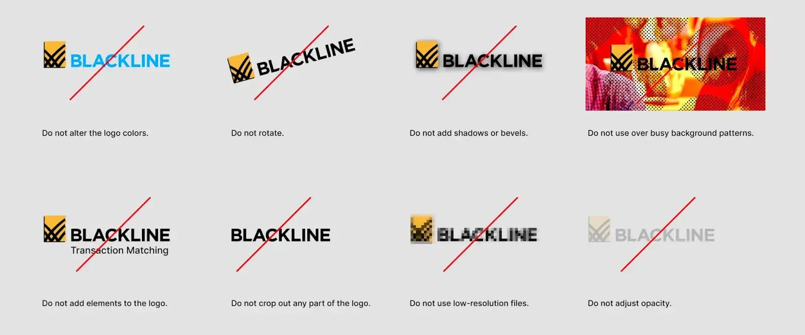 blackline brand style guide examples