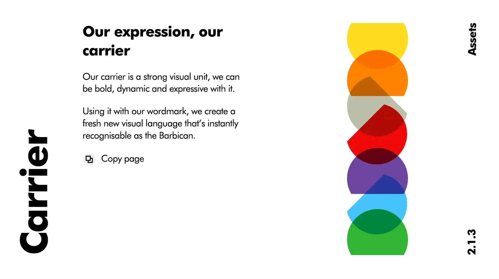 barbican brand style guide examples