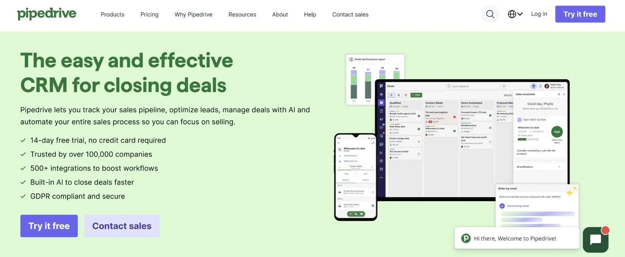 pipedrive; crms for business brokers